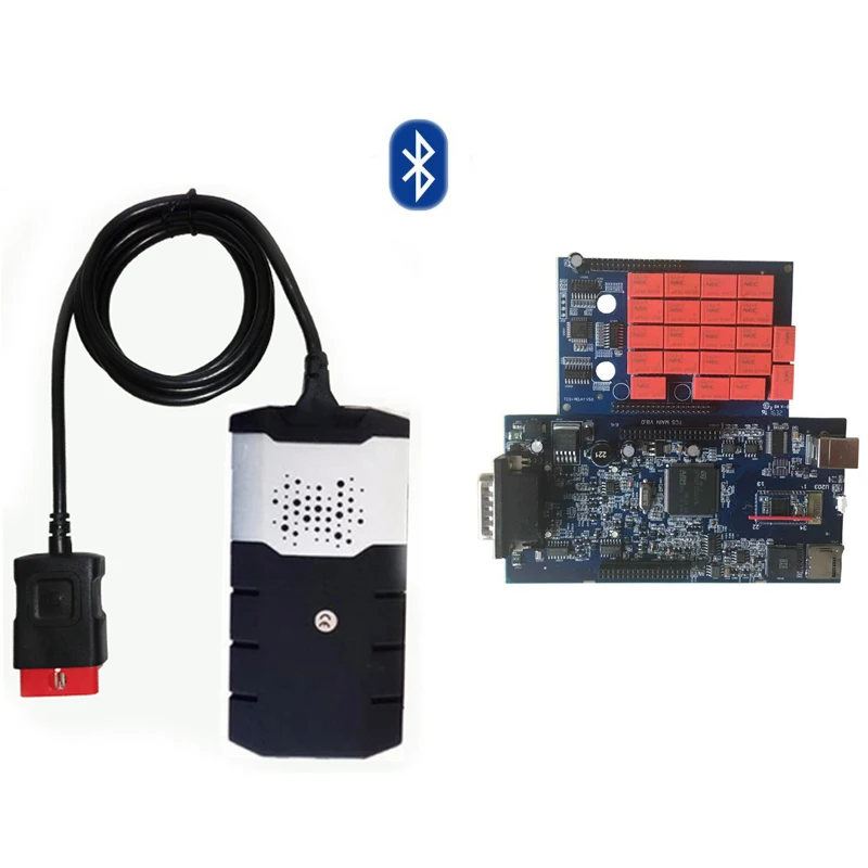 

2018 Newest Software 2016.00 R0 / 2015.3 VD DS150E CDP tcs pro plus V8.0 with bluetooth for delphis car truck OBD2 Scan tool