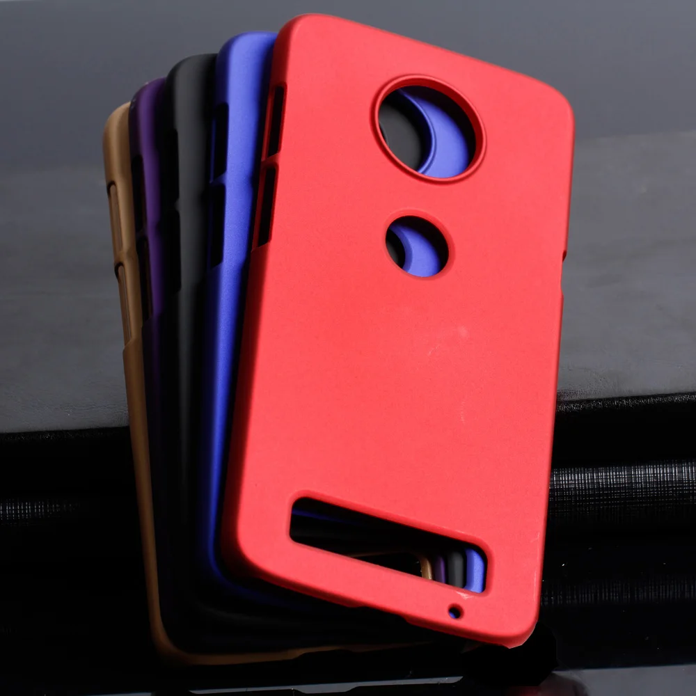 

Matte Plastic Coque Cover 6.0For Moto Z3 Play Case For Motorola Moto Z3 Play Phone Back Coque Cover Case