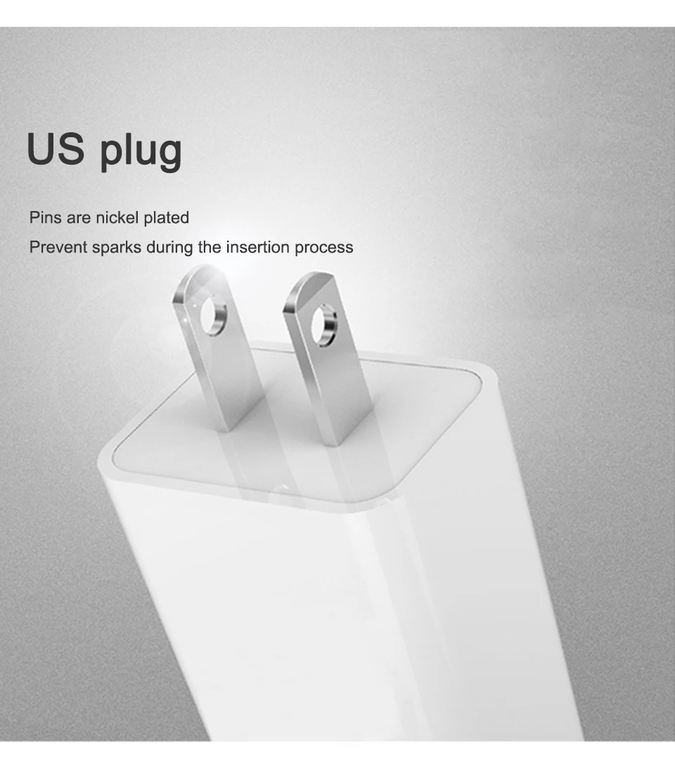 US Adapter 5V2A Fast Charging Conversion plug One USB Phone Charging Wall Charger Travel in USA Japan Thailand Canada Colombia (4)