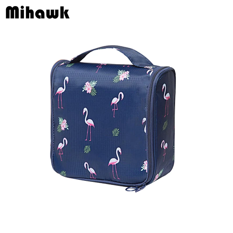 

Mihawk Oxford Animal Pattern Hanging Toiletry Bag Travel Cosmetic Beauty Case Handbag Makeup Pouch Storage Organizer Supply Gear