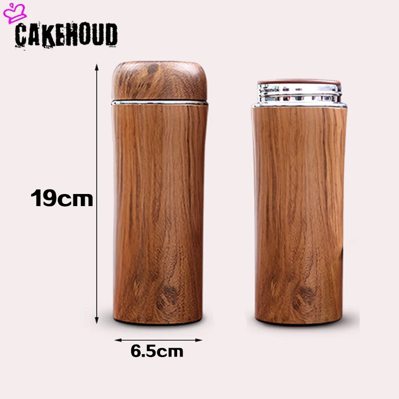 CAKEHOUD Китайская традиционная чашка Zisha для чая кофе Вакуумная из нержавеющей