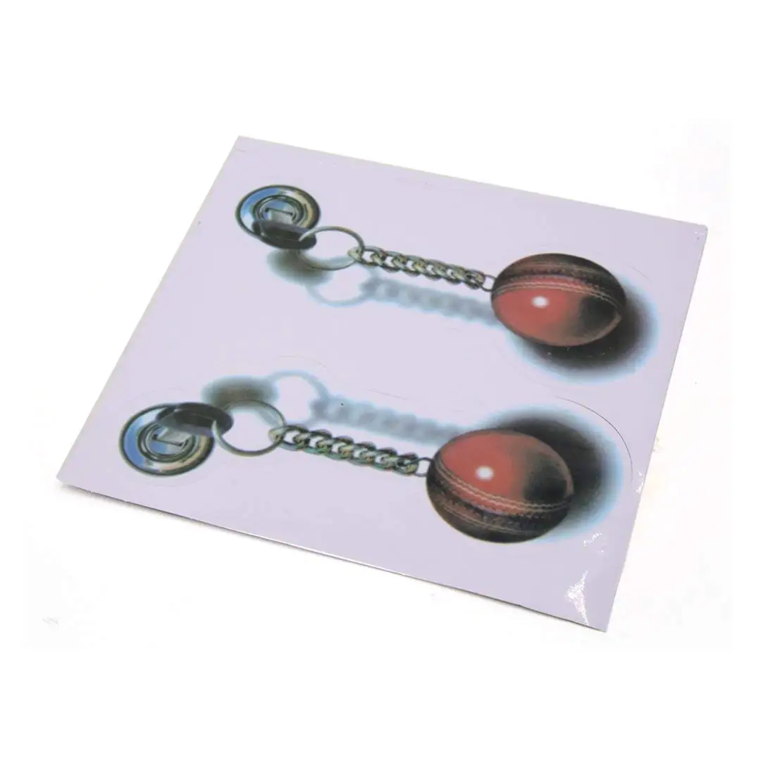 

uxcell Universal 3D Keyring Pendant Design Self-adhesive Decorative Sticker for Car