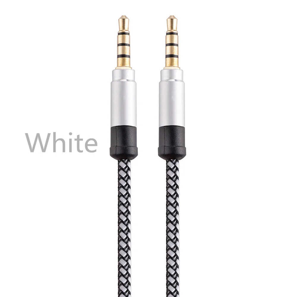 3.5mm Stereo Car Auxiliary Audio Cable Male To Male for Smart Phone aux 3.5mm male audio Cable