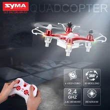 Mini Drone RC Helicopter X12s 4CH 6-Axis Remote Control Black Red Without Camera Plastic LED Light Quadcopter Outdoor kid Toy