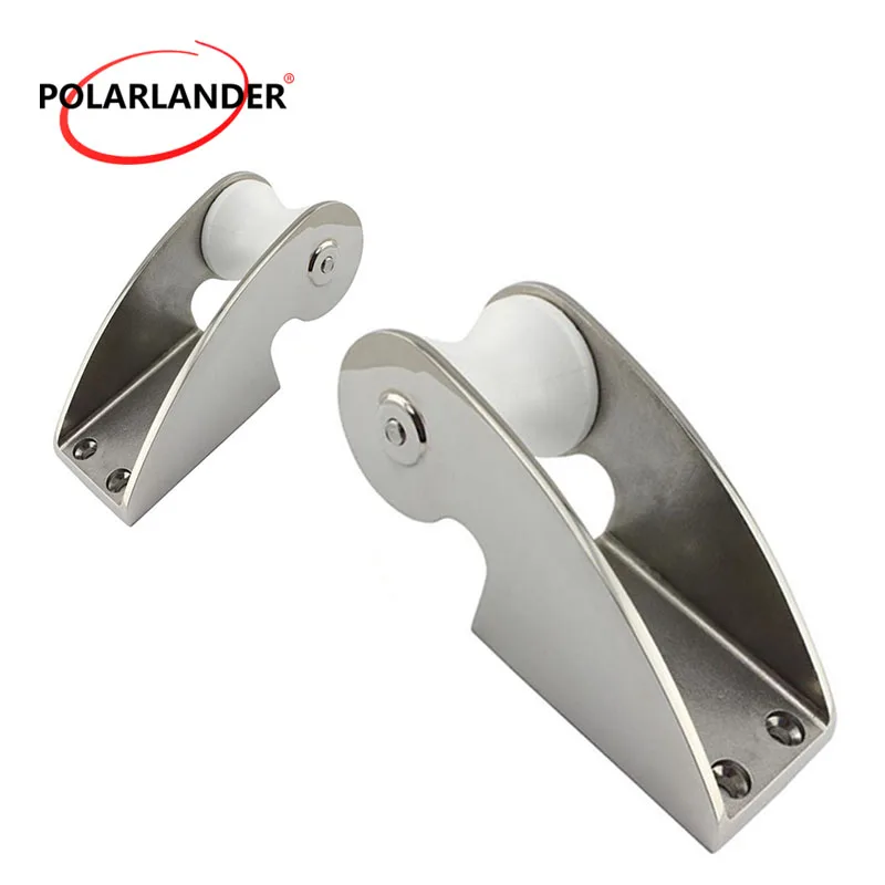 Marine Yacht Stainless Steel Boat Bow Anchor Roller Bracket Bubber Rollers 