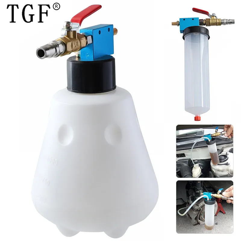 1400ml Auto Brake Fluid Bleeder 500ml Car Brake Oil Pump Replacement