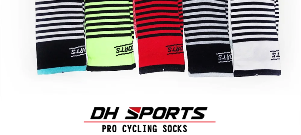 DH спортивные носки для велоспорта удобные противоскользящие нейлоновые гоночные Носки дышащие мужские и женские носки для спорта на открытом воздухе