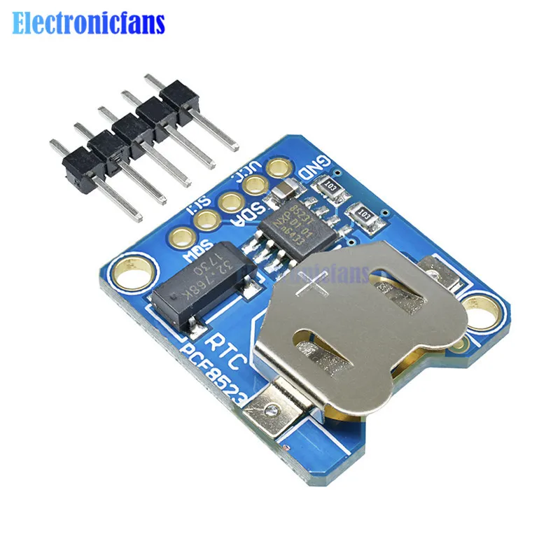 Módulo de placa de ruptura PCF8523 RTC, controlador paso a paso Digital PCF8523, reloj en tiempo Real RTC ensamblado 3,3 V 5V para Arduino Raspberry Pi