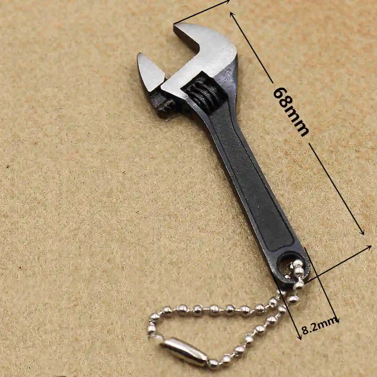 Details about   Black 66mm 2.5" Inch mini Metal Adjustable Wrenches Hand Tool 0-10mm Jaw Wrench 