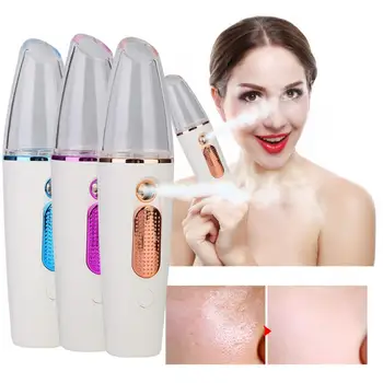 

3 Colors 22ml 2-in-1 Red&Blue Light Therapy Acne Removal Nano Spray Moisturizing Beauty Machine Facial Sprayer for Face Care