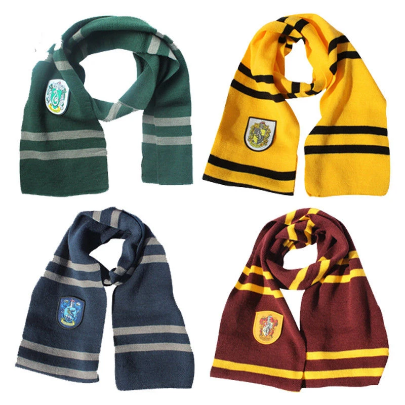 Harri Potter Scarf Gryffindor/Slytherin/Hufflepuff/Ravenclaw Harry's Scarves Carnaval Cosplay Costumes For Kids Halloween Gift Harri Potter Scarf Gryffindor/Slytherin/Hufflepuff/Ravenclaw Harry's Scarves Carnaval Cosplay Costumes For Kids Halloween Gift