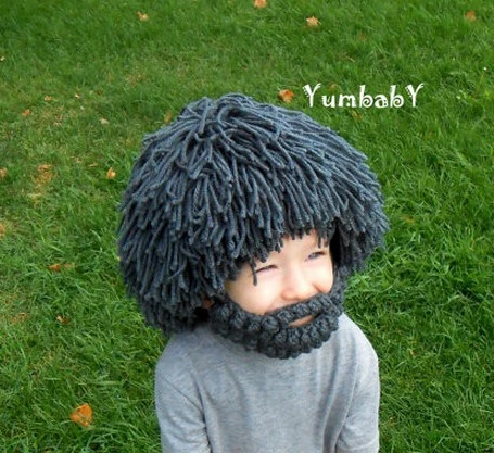 Новый парик борода шапки Hobo Mad Scientist Rasta Caveman ручной работы зимние вязаные мужские шапки маска для вечеринки шапочки для родителей-Детские ша... Новый парик борода шапки Hobo Mad Scientist Rasta Caveman ручной работы зимние вязаные мужские шапки маска для вечеринки шапочки для родителей-Детские ша...