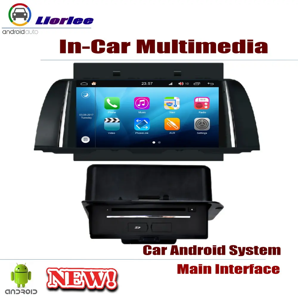 Sale For BMW 5 Series F10/F11/F07/F18 2010~2016 Car Android Player DVD GPS Navigation System HD Screen Radio Stereo  Multimedia 1