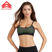 SYPREM, спортивный бюстгальтер для фитнеса, сексуальный, тянущийся, для спортзала, укороченный, спортивный, пуш-ап, топ, для фитнеса, майка, бюстгальтер для йоги, стиль, Двойная Ткань, 1FT9334