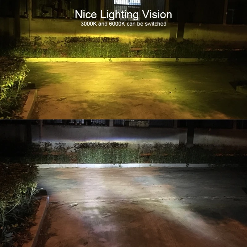 CNSUNNYLIGHT High Brightness H11 H8 9005 9006 H7 LED Car Fog Light Bulbs 3000K 6000K (6)