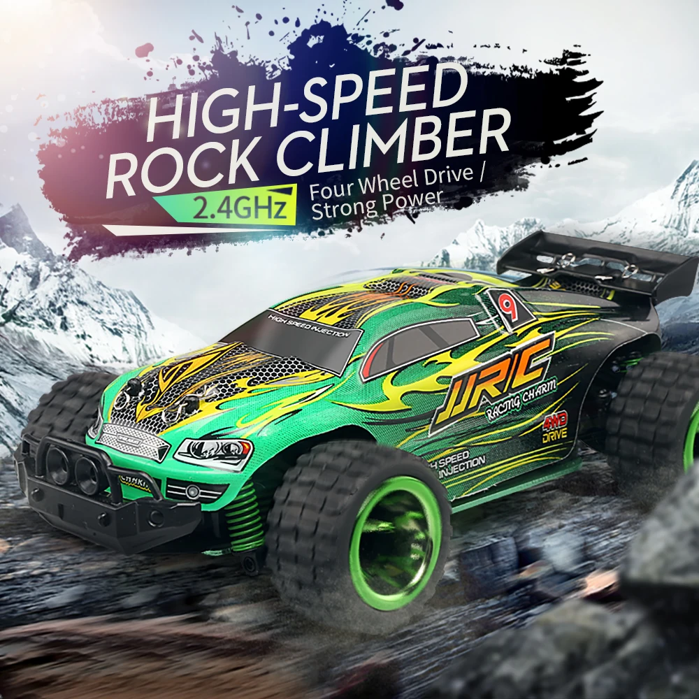 JJRC Q36 2.4G 4WD 1:26 30km/h Rock Crawler Off Road RC Car VS Q39 Q40 WLtoys 12428 REMO 1631 for Kids Christmas Birthday Gift