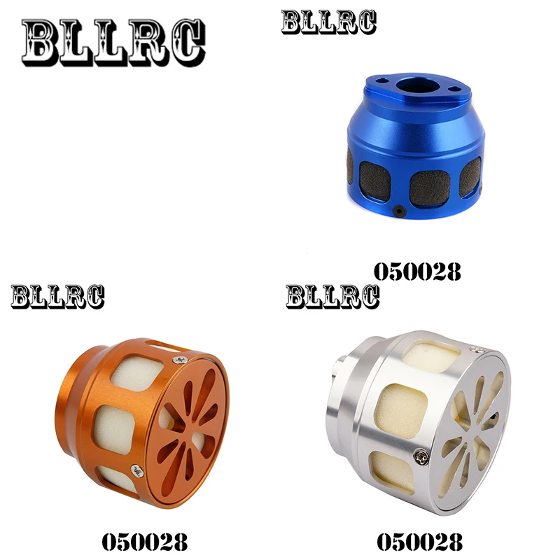 

Free shipping RC car 1/5 HSP 050028 Aluminum Air Filter Blue 1:5 RC Nitro Car Buggy Truck Aluminum alloy air filter