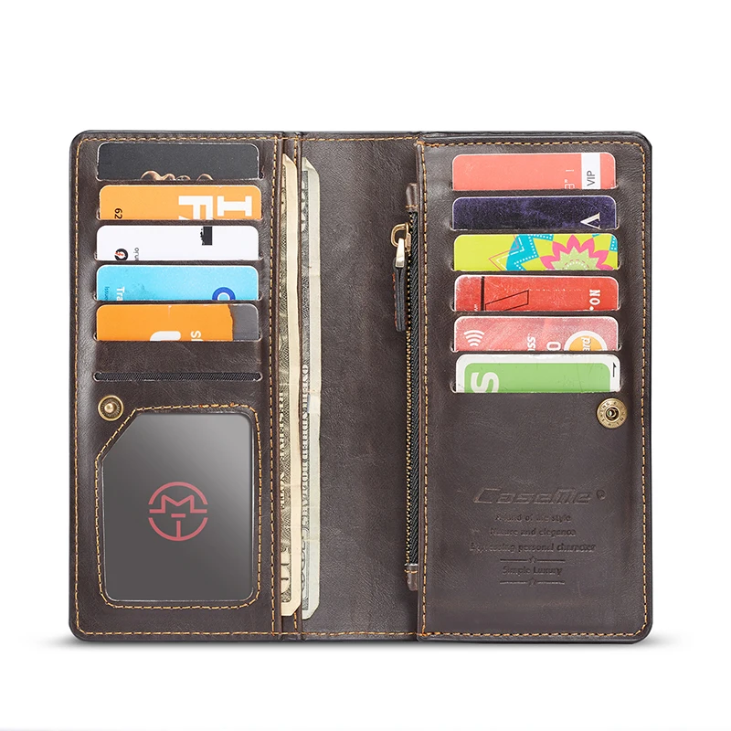 Универсальный кошелек кожаный флип чехол для телефона iPhone 6 6s 7 8 Plus XS Max Card Cash Cover