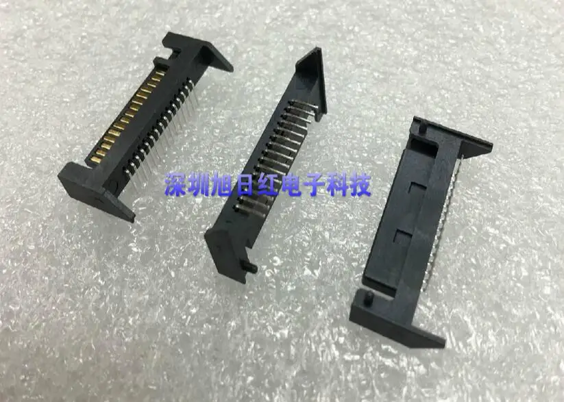 

15Pin SATA hard disk interface male socket connector 90 degrees leg DIP