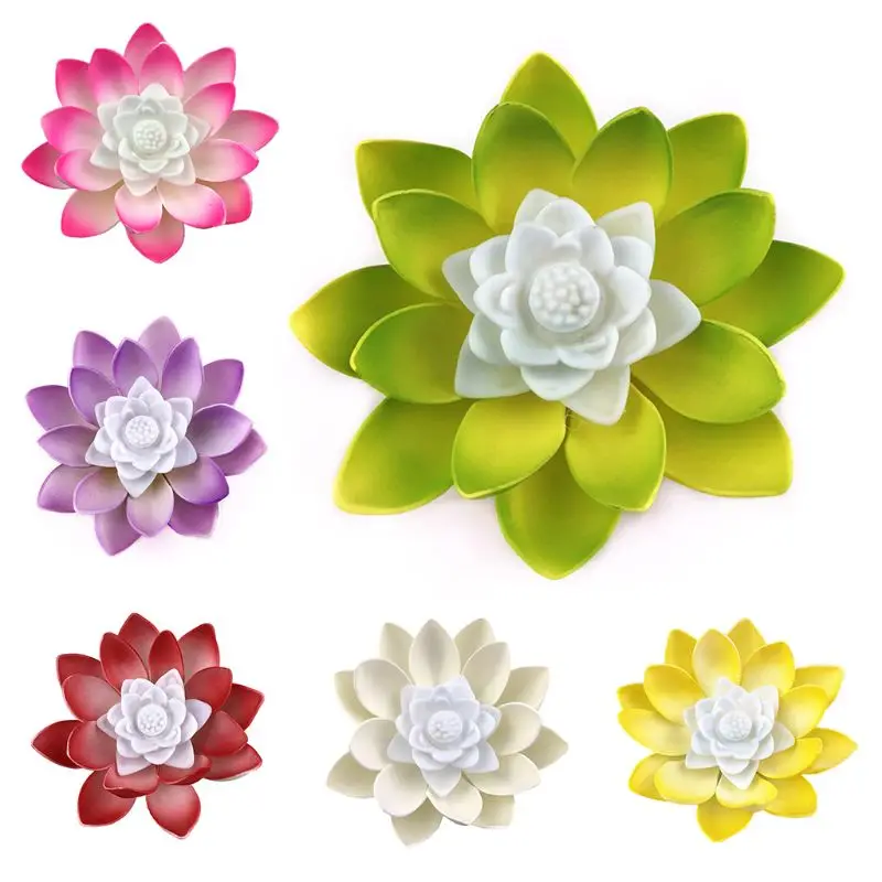 

Creative LED Lotus Flower Lamp Night Light For Mid-Autumn Festival Bedroom Home Decoration Blessing Props