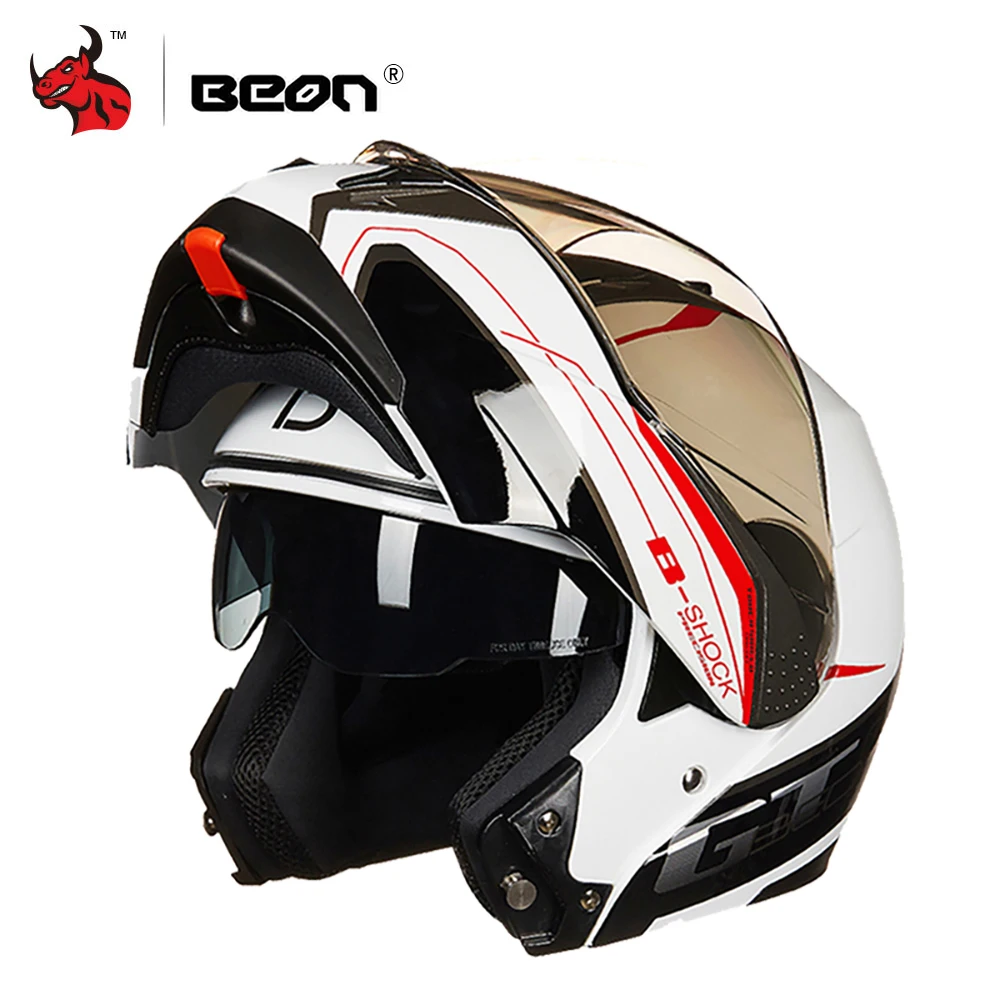 BEON Motorcycle Helmet Casco Moto Filp Up Motorbike Capacete Double Visor Full Face Racing Motocross Helmet for Men Women BEON Motorcycle Helmet Casco Moto Filp Up Motorbike Capacete Double Visor Full Face Racing Motocross Helmet for Men Women