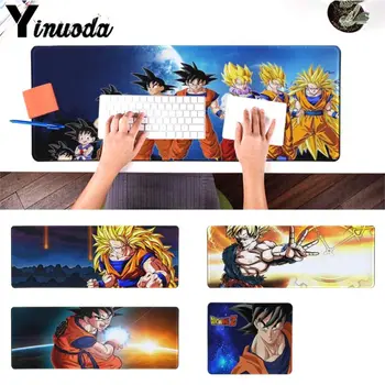 

Yinuoda New dragon ball goku super saiyan gamer play mats Mousepad Size for 180*220 200*250 250*290 300*900 and 400*900*2mm