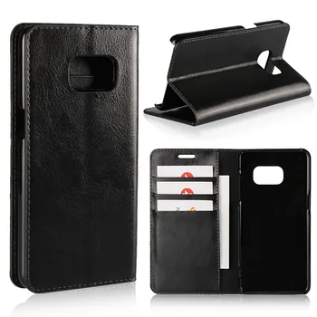 

Luxury Genuine Leather Wallet Flip Case Cover For Samsung Galaxy Feel SC-04J