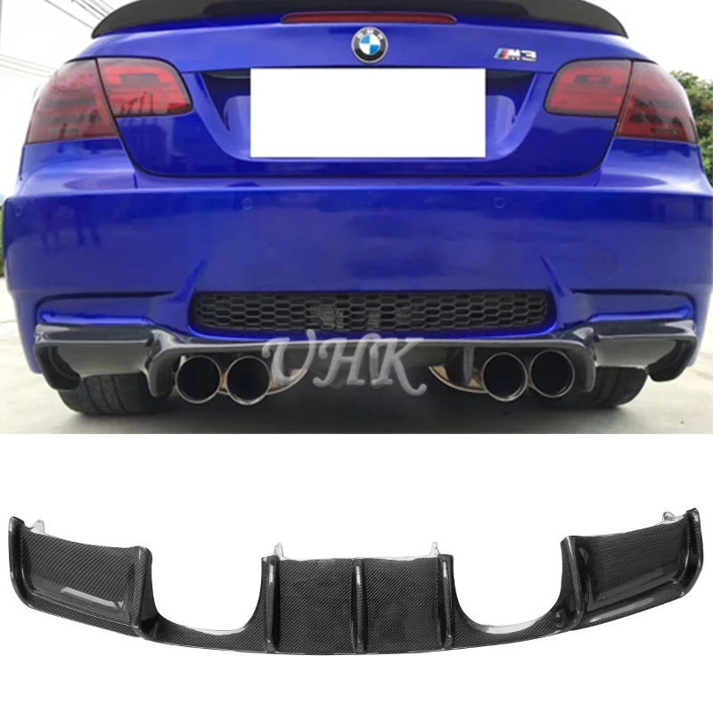 UHK для BMW 3 серии E90 E92 M3 320 330 325 диффузор из углеродного волокна губа на Задний