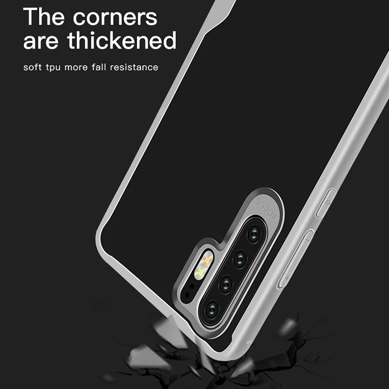 KHW2091_6_JONSNOW Soft Case for Huawei P30 Pro Transparent Anti-knock Protect Cases Soft Glue All-inclusive Back Cover