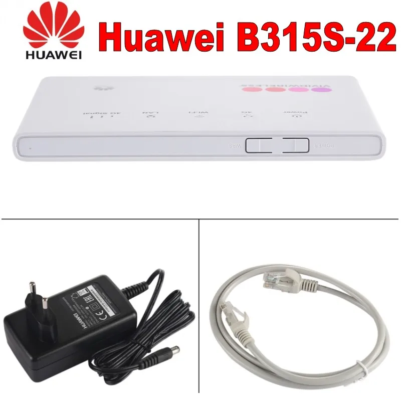 HUAWEI B315s-22 Cat4 LTE 4G маршрутизатор 150 Мбит/с mit RJ11 Телефон