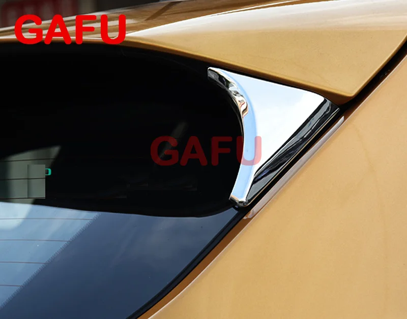 Боковой задний спойлер для Nissan Qashqai J11 2014 2015 2016 2017 хромированная крышка отделка