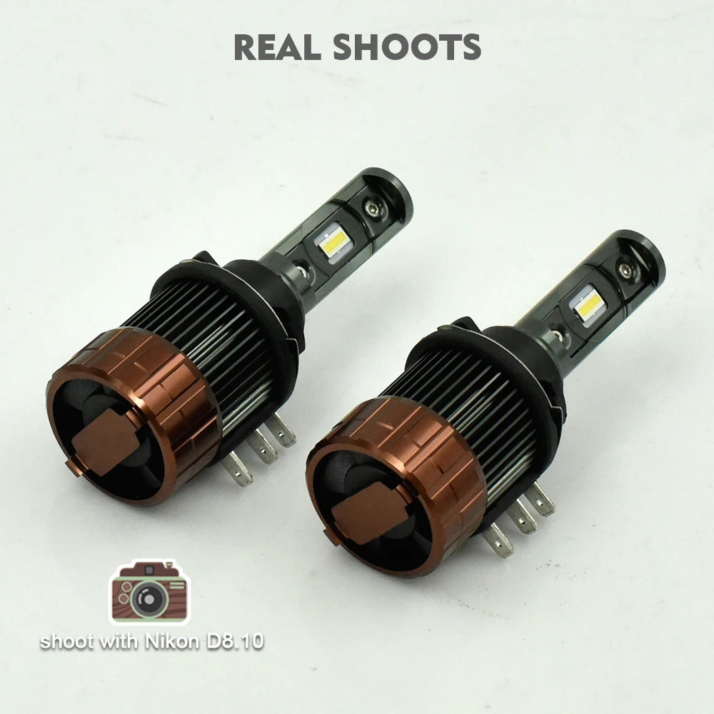 CNSUNNYLIGHT Canbus H15 Car LED 25W 6W Bulb Main Beam DRL Lights 12000Lm 6000K DC 12V Headlight Lamp For BMW Mercedes Audi Golf6 (7)
