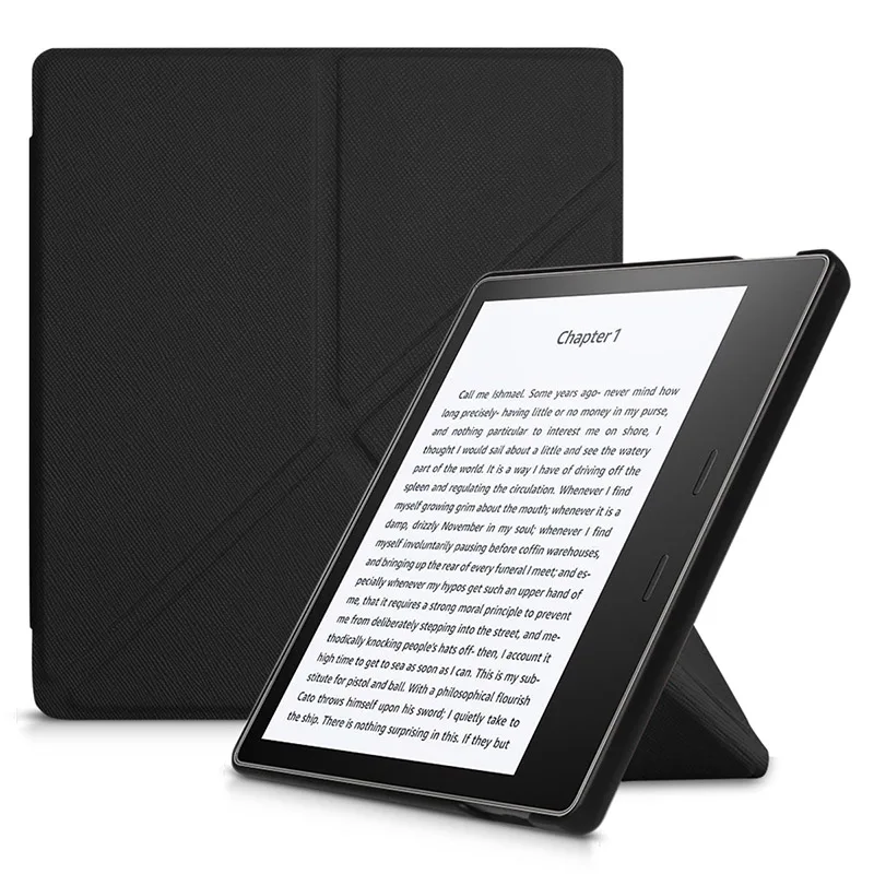 Чехол подставка для Kindle Oasis 2019 чехол 2017 складной тонкий из искусственной кожи с