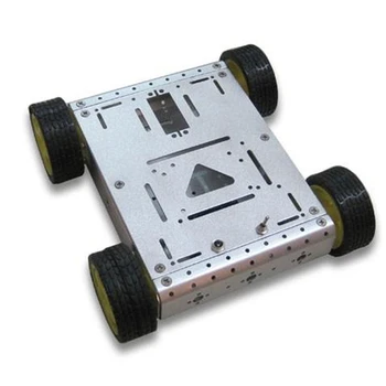 

4WD Drive Aluminum Smart Car Robot Platform for Arduino for UNO MEGA2560 Duemilanove
