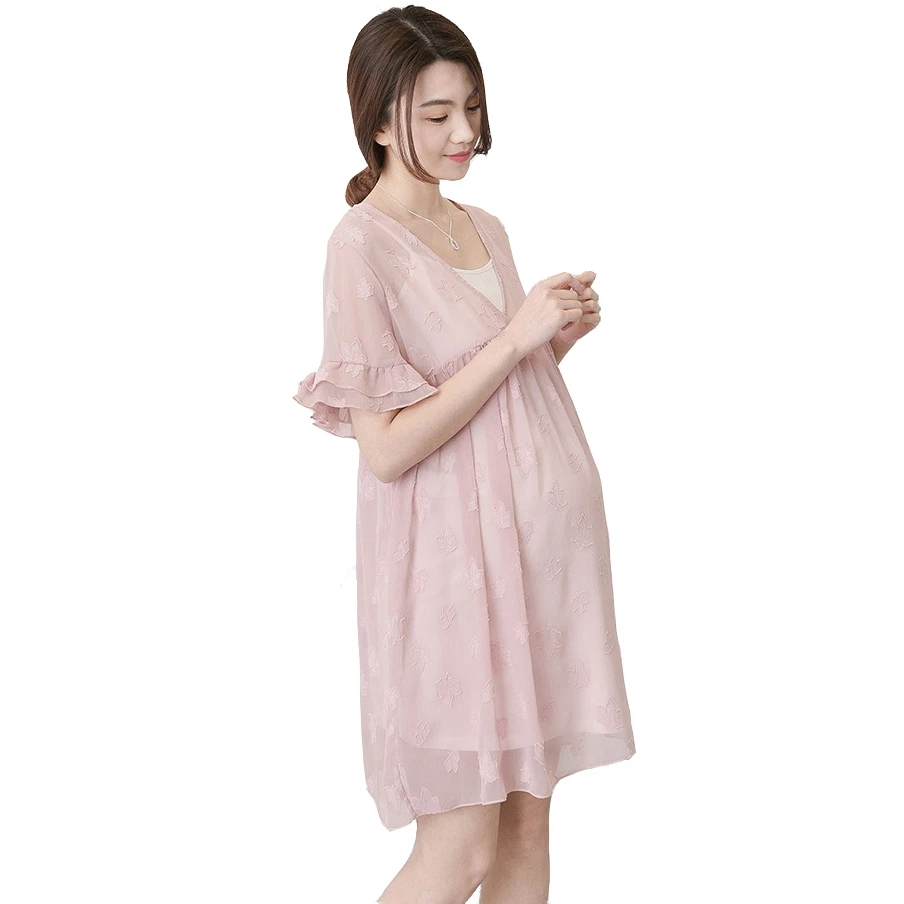 Summer wear pregnancy pregnant women dress + cotton strap North new new