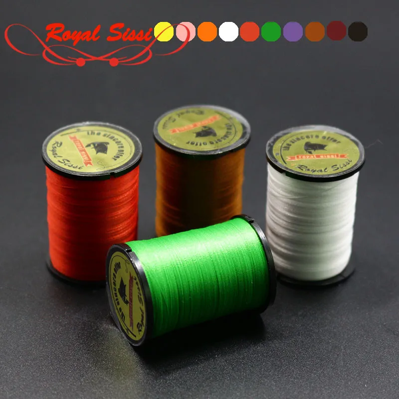 16colors 6/0 fly tying thread lightly smooth waxed 250yards per spool