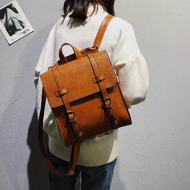 Feminina de Ombro de Couro para Escola para Meninas Mochila Adolescentes 10 High Quality Bolsas e Malas