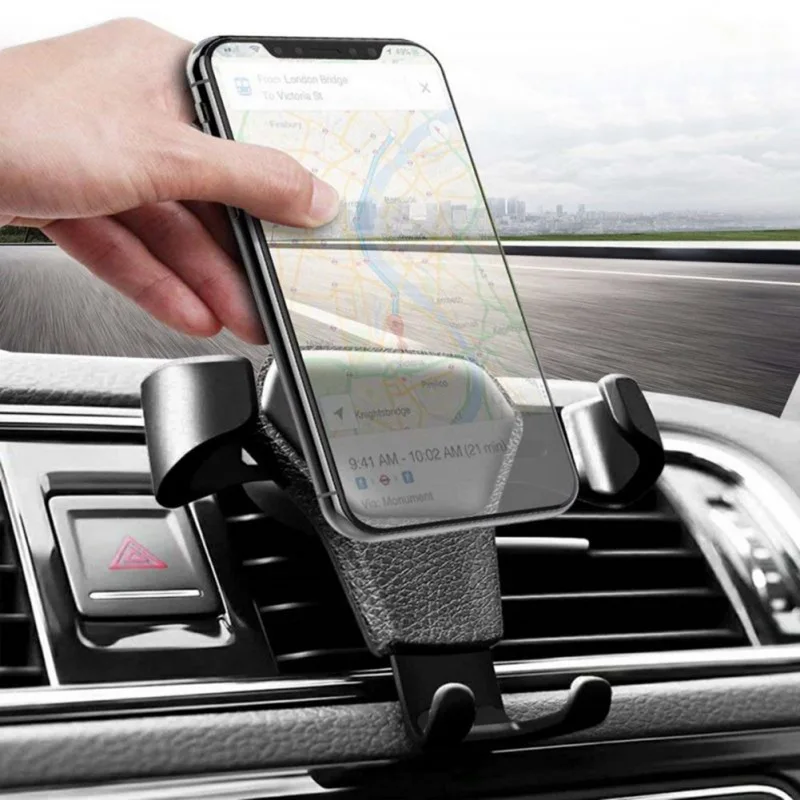 

Gravity Cradle Holder Stand Car Phone Holder Gravity Car Air Vent Mount In Car Phone Stand Bracket