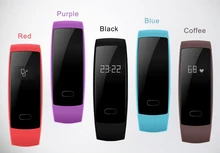 Smartch Smart Band QS80 сердечного ритма сна фитнес-трекер давления умный браслет шагомер для IOS Android-смартфон