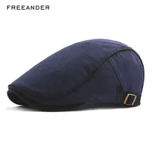 Freeander Berets Caps For Men Top Brand Luxury Hats 2018 Autumn New Vintage boinas para ni os Beret Women Cotton Knit Hats Visor