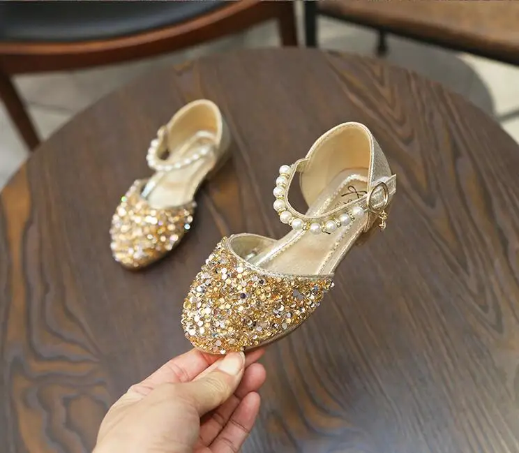 Новинка для девочек кожа детские сандалии для принцесс 2019 Лето Босоножки Дети Прекрасный стиль модная обувь Размеры 26-36