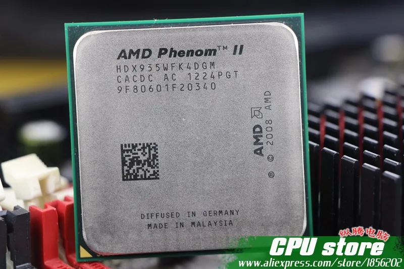 Процессор AMD Phenom II X4 955 cpu четырехъядерный(3,2 ГГц/6 м/95 Вт) Socket AM3 AM2+ 938 pin(Рабочая) 945 960T