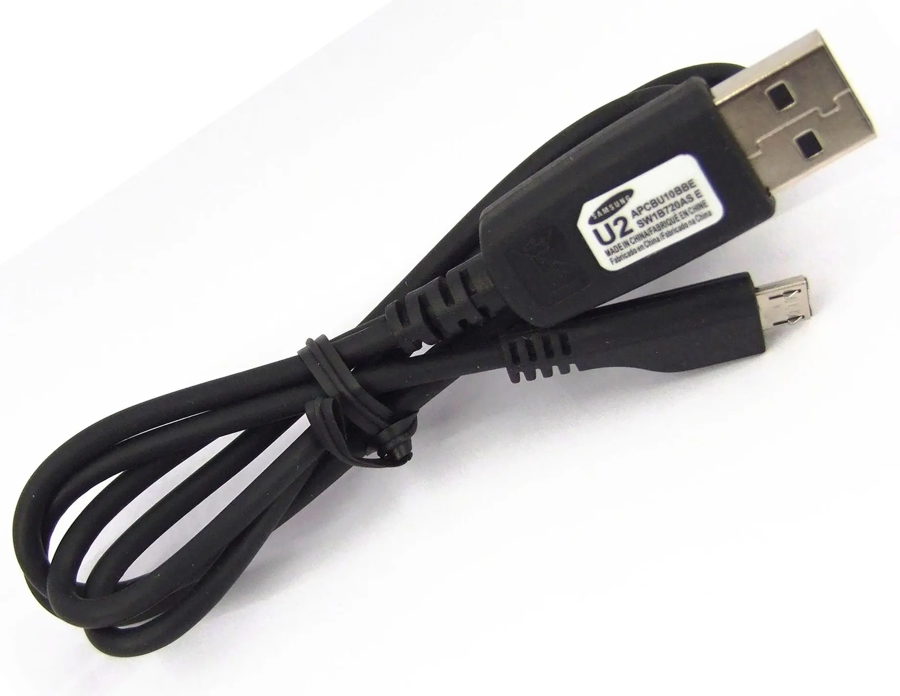 20pcs Original U2 Micro 5Pin USB data charger cable for samsung mobile