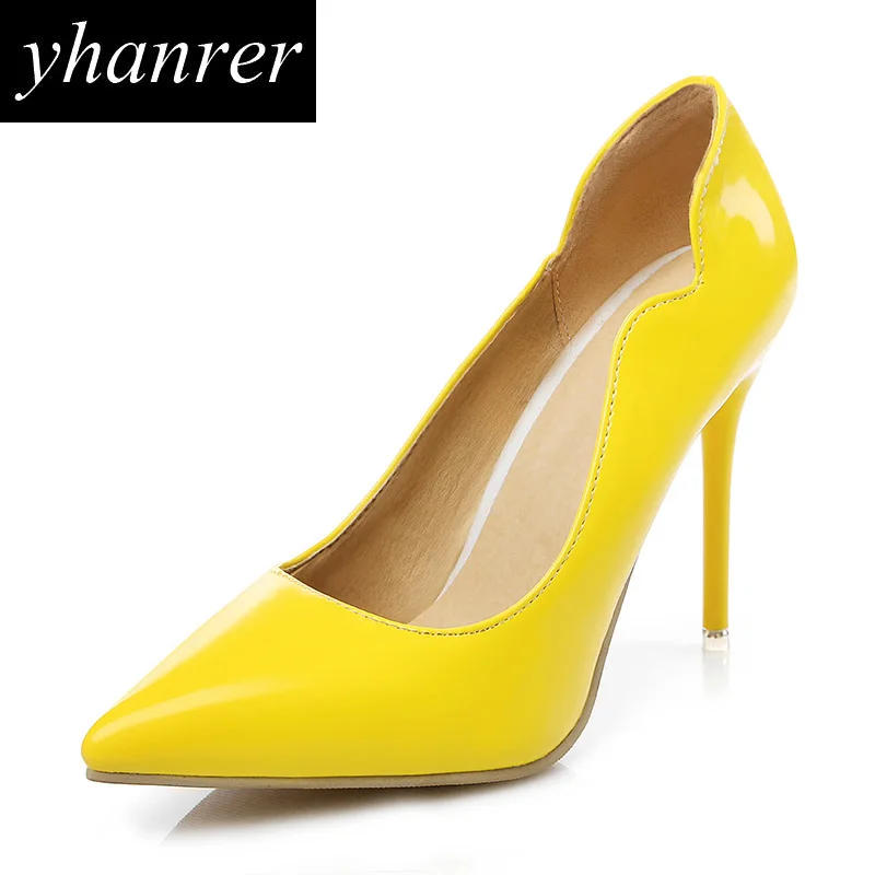 Женские классические туфли лодочки на высоком каблуке 10 см размеры 34 43|thin heels|classic