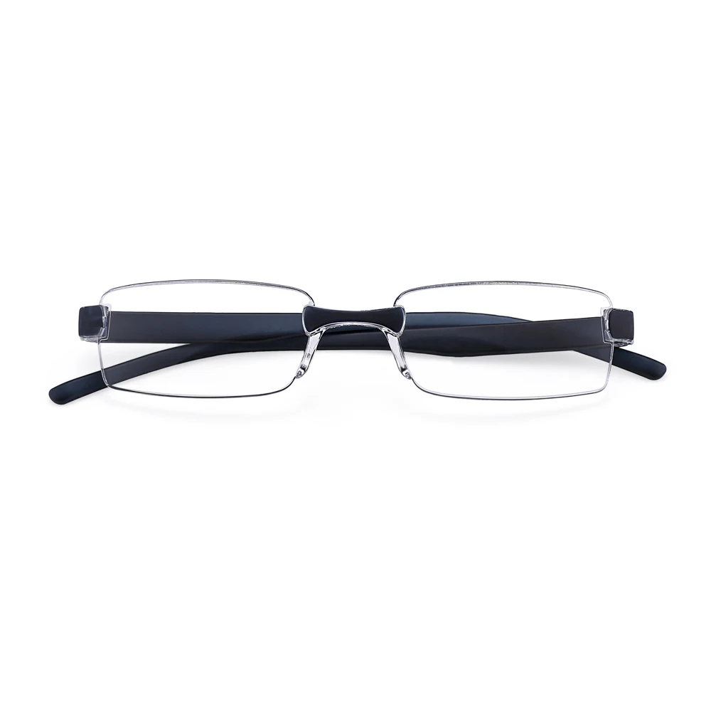 Женские и мужские очки для чтения, женские легкие бескаркасные очки для чтения, унисекс очки для пресбиопии, анти синий луч+ от 1,00 до+ 3,00 8016