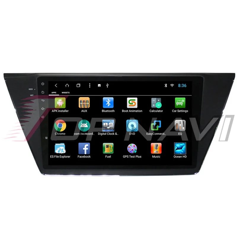 Clearance 2 Din Autoradio 10.1 Inch  Android 8.1 Car Auto GPS Navigation Player For VW Touran L 2016 Car Radio Multimedia Stereo NO DVD 5
