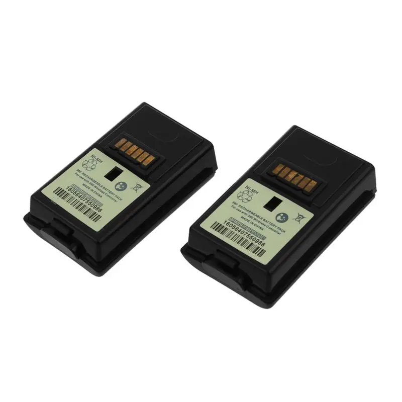 ABKT 2pcs 4800MAH аккумуляторная батарея для беспроводного контроллера xbox