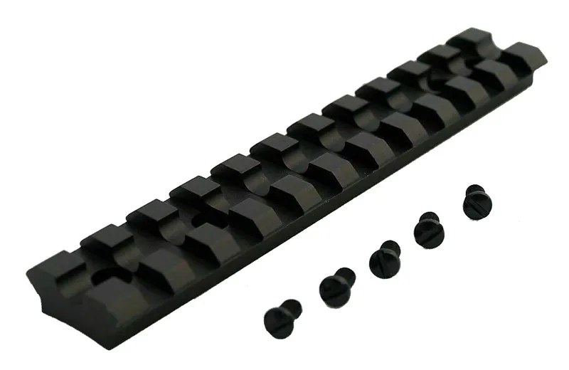 

2pcs Pack Heavy Duty Aluminum 10/22 Low Profile Picatinny Rail Mount For Scope and Optics