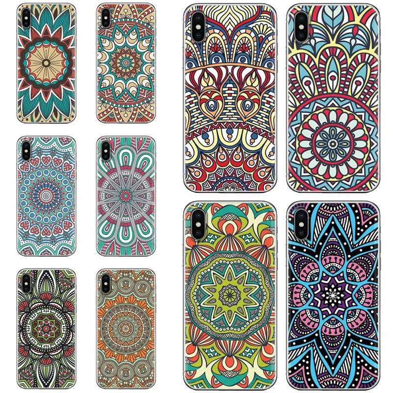 Back Phone Cover For Huawei P20 Lite/ Honor 8X/ Mate20 Pro/ Mate10 Lite Colorful Totem Series Case |