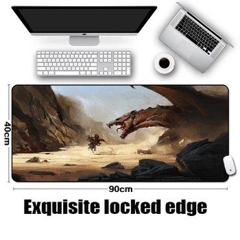 

Mairuige Monster Hunter Style Pattern HD Pictures Printing Mousepad Game Gaming Mouse Mat Pad Large Size 400x900 Dragon Ball Mat